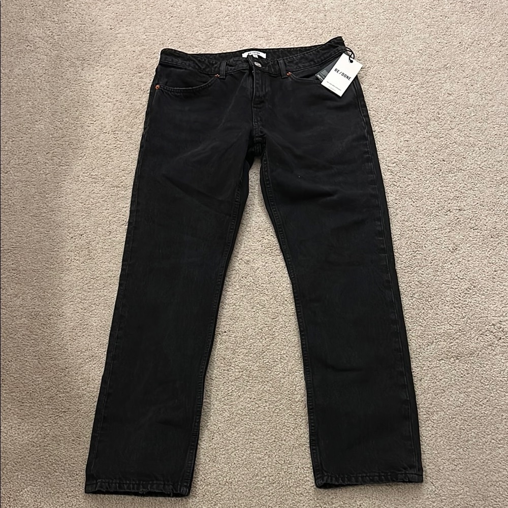 Re/Done Men's Dark Jeans